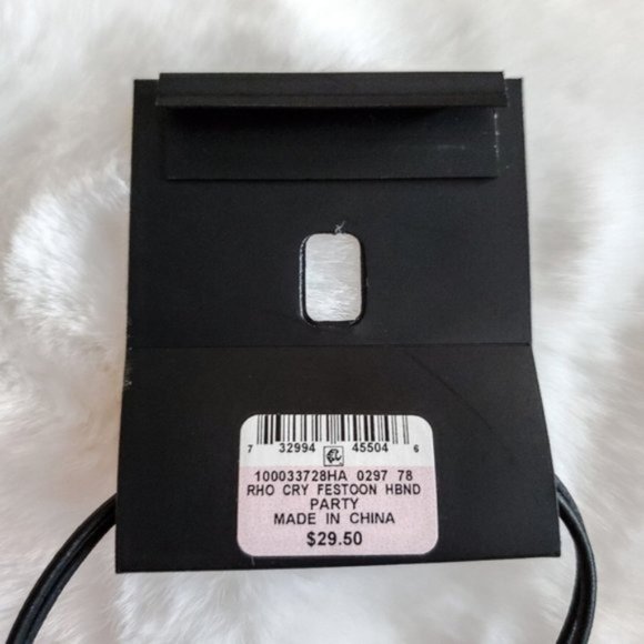 INC Silver-Tone & Rhinestone Headband NWT - Picture 4 of 4